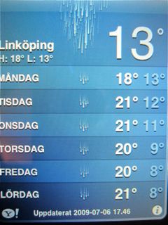 Väderleksprognos